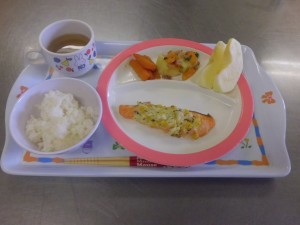 魚のコーンマヨネーズ焼き