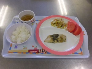 魚のネギ味噌焼き